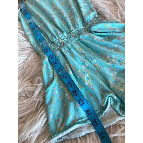 Matilda Jane Girls Dream Chasers Confetti Print Party Romper Green Size 6 - Picture 11 of 11